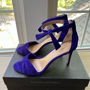 Purple Banana Republic Heel
